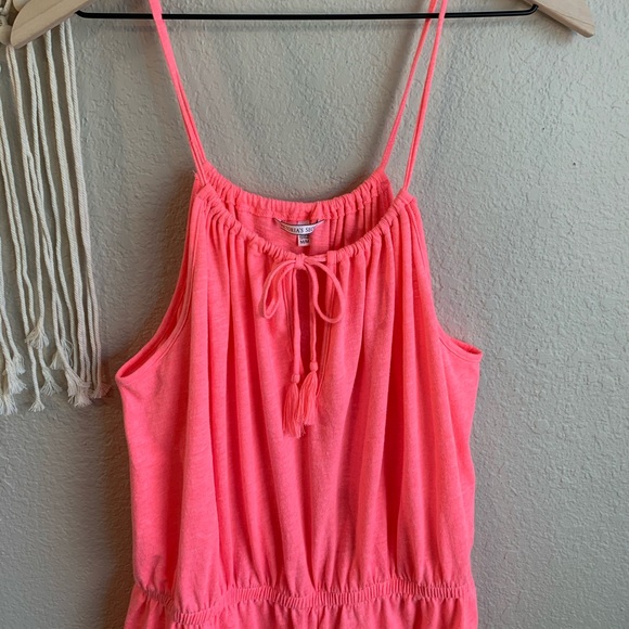 SOLD Swim Cover-Up Tassle Romper medium - Picture 5 of 12